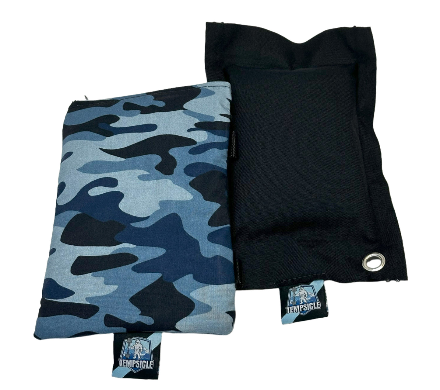 Tempsicle™ Core Palm Cooling Glove Classic in Blue Camo: for Exercise Cardio Equipment