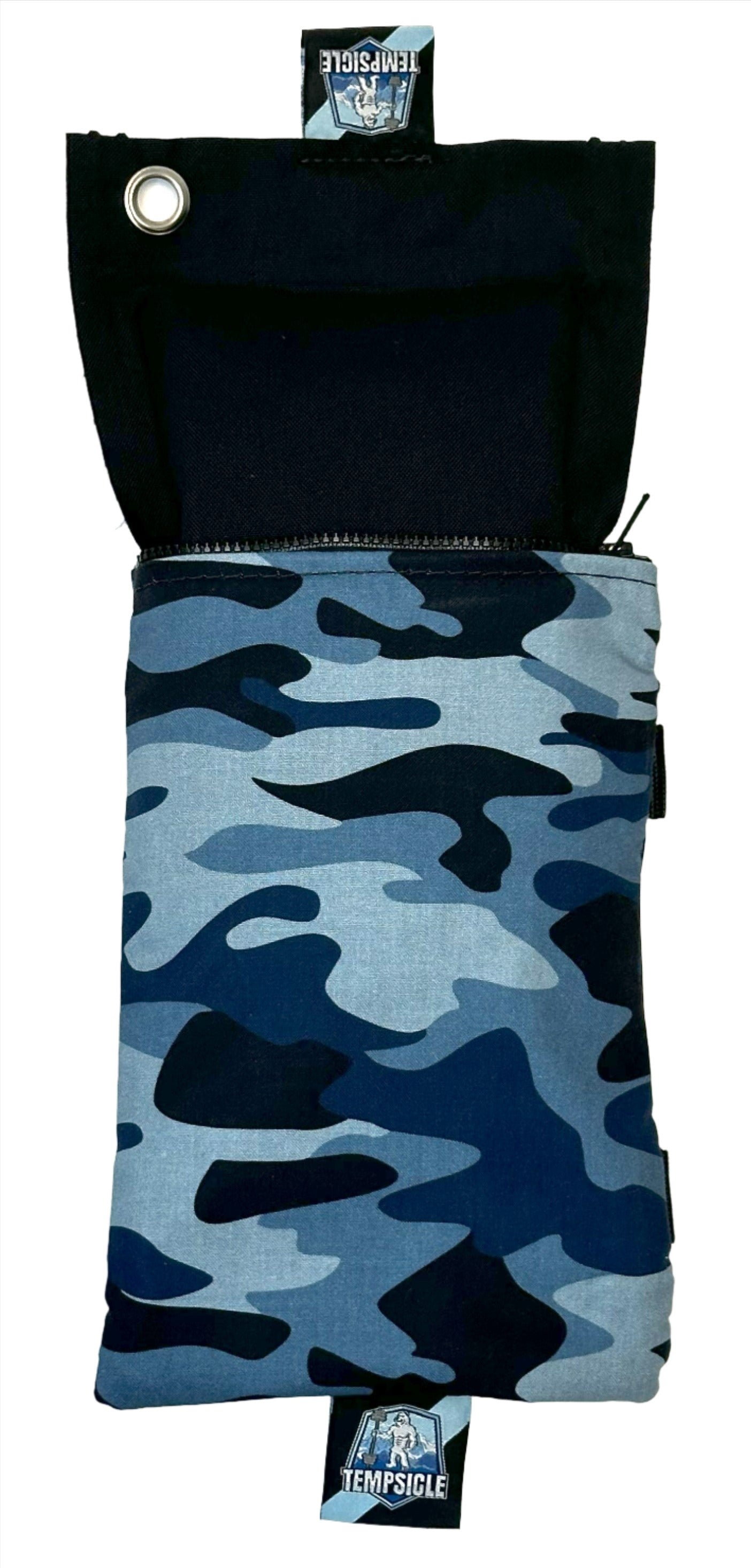 Tempsicle™ Core Palm Cooling Glove Classic in Blue Camo: for Exercise Cardio Equipment