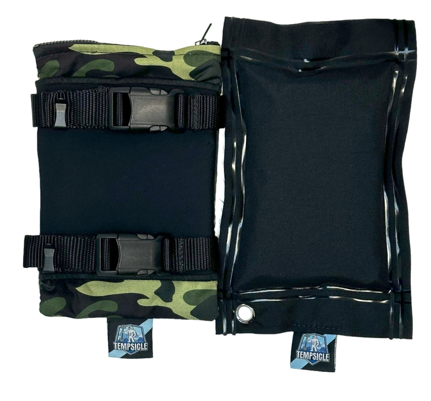 Tempsicle™ Core Palm Cooling Glove Classic in Green and Black Camo : for Exercise Cardio Equipment