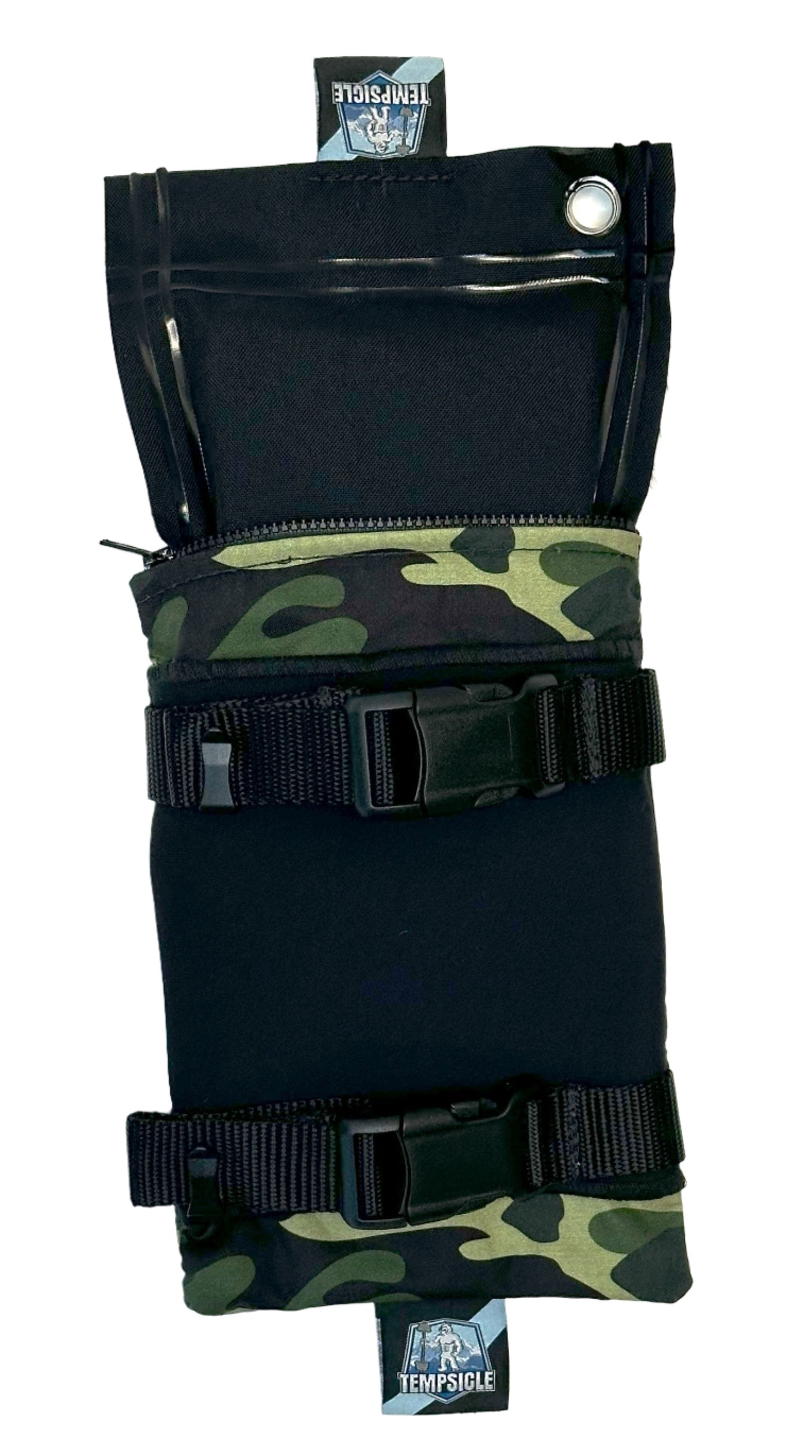 Tempsicle™ Core Palm Cooling Glove Classic in Green and Black Camo : for Exercise Cardio Equipment