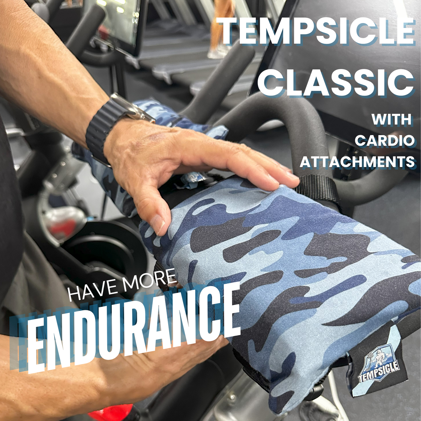 Tempsicle™ Core Palm Cooling Glove Classic - LIMITED EDITION- American Flags: for Exercise Cardio Equipment