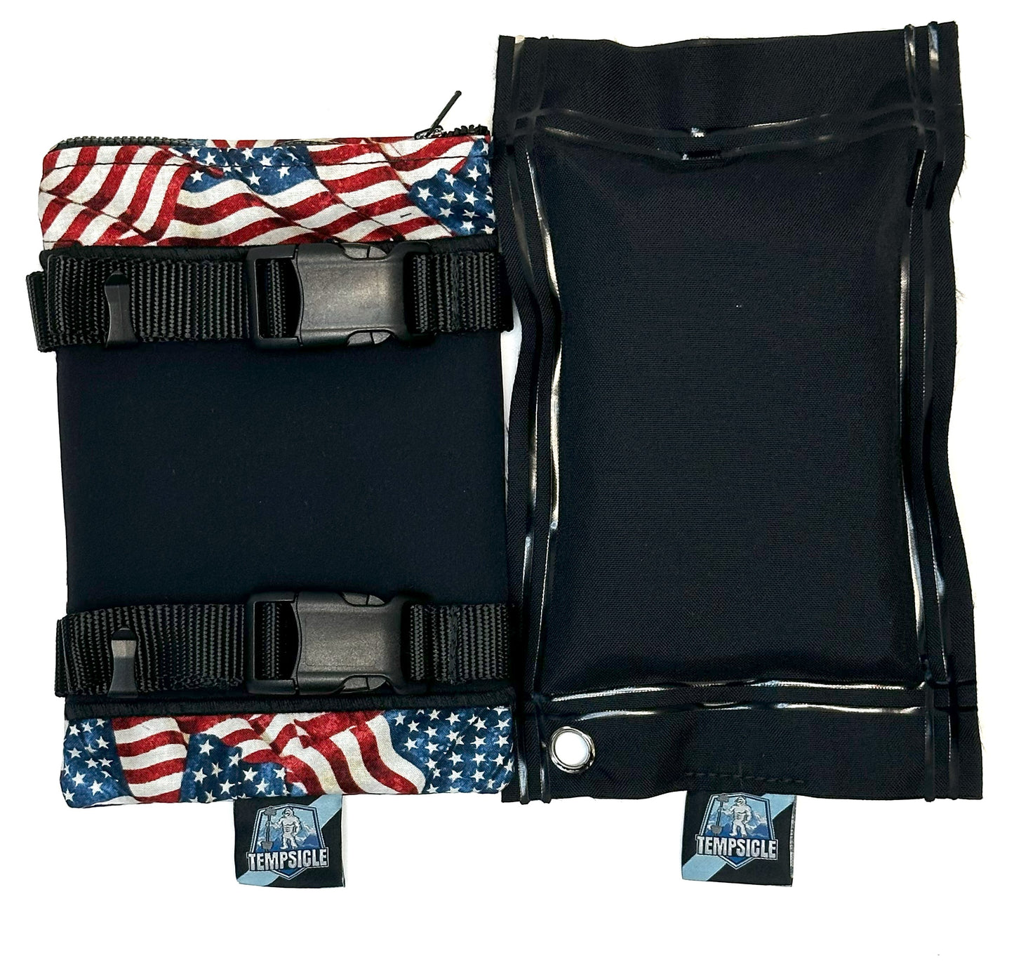 Tempsicle™ Core Palm Cooling Glove Classic - LIMITED EDITION- American Flags: for Exercise Cardio Equipment